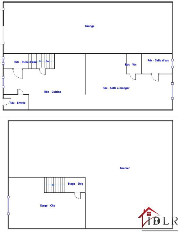 Maison de village - 85 m² - 2 pièces