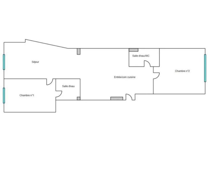 Appartement - 88 m² - 3 pièces