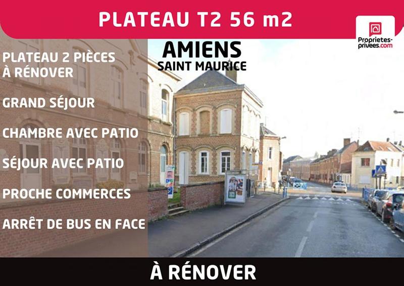 Appartement - 56 m² - 2 pièces