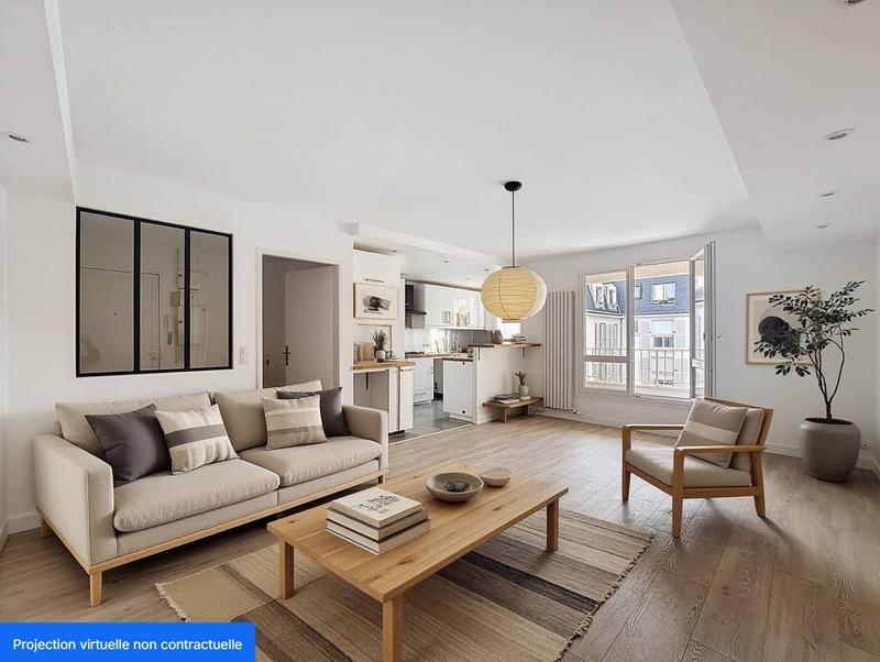 Appartement - 75 m² - 3 pièces