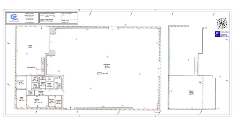 Local commercial - 578 m²