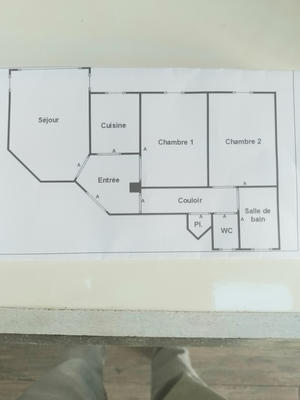 Appartement - 57 m² - 3 pièces