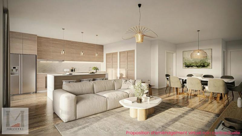 Appartement - 72 m² - 3 pièces