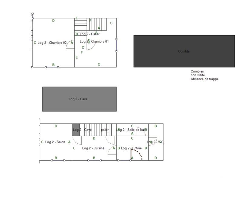 Appartement - 60 m² - 3 pièces
