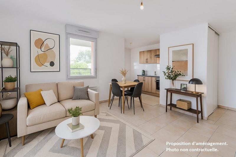 Appartement - 62 m² - 3 pièces