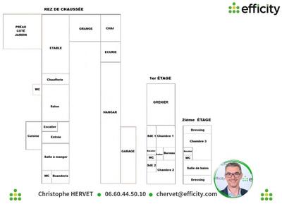 Maison - 218 m² - 6 pièces