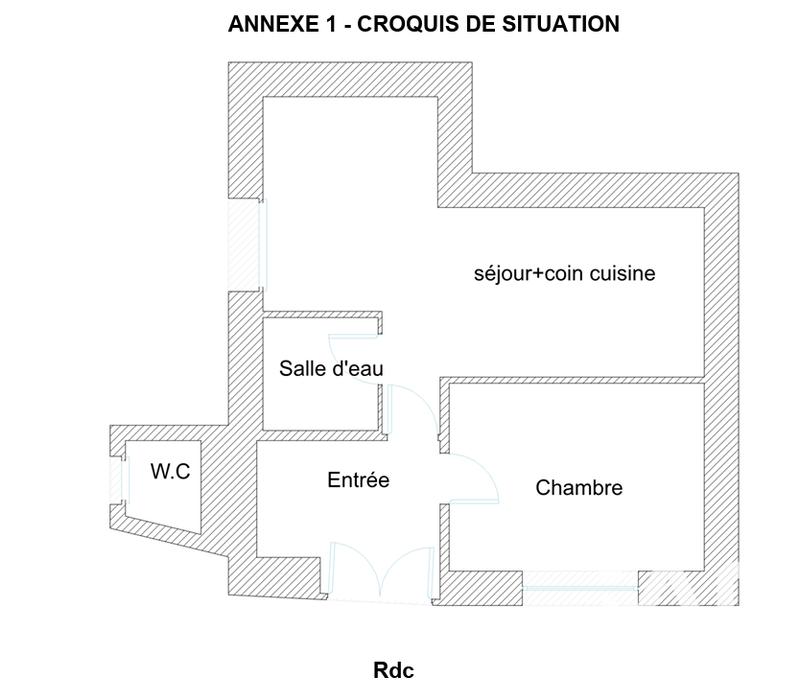 Appartement - 31 m² - 2 pièces