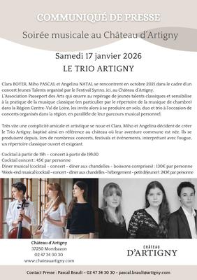 Concert Trio Artigny