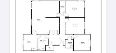 Appartement - 93 m² - 4 pièces