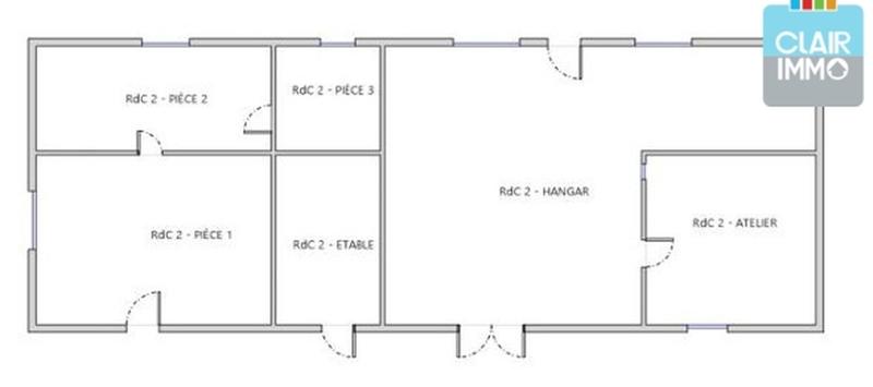 Longère - 287 m² - 8 pièces
