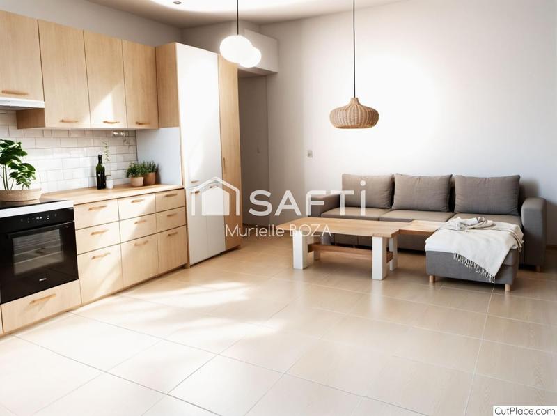 Appartement - 37 m² - 1 pièce