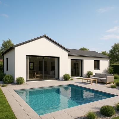 Maison - 100 m² - 5 pièces