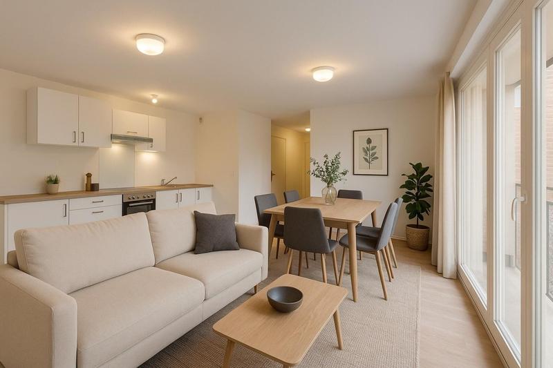 Appartement - 62 m² - 3 pièces