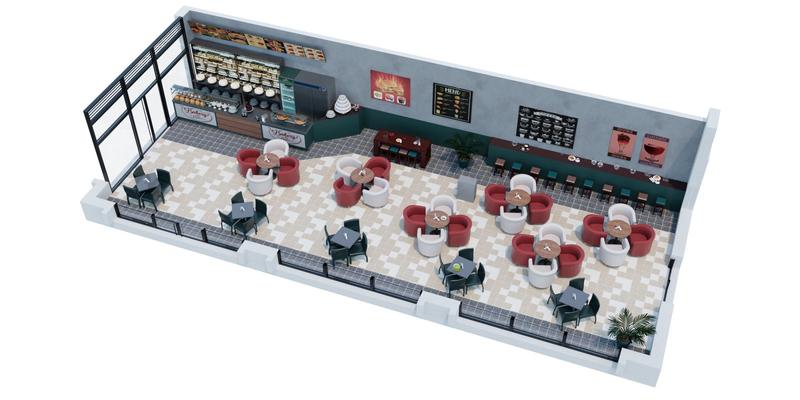 Local commercial - 131 m² - 1 pièce