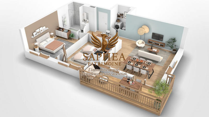 Appartement - 41 m² - 2 pièces