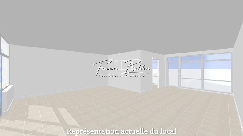 Local commercial - 60 m² - 1 pièce