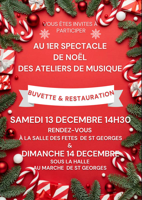 Animations de Noël à Saint Georges sur Cher