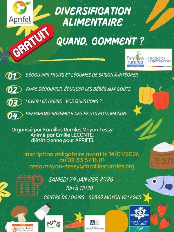 Diversification alimentaire quand, comment ?