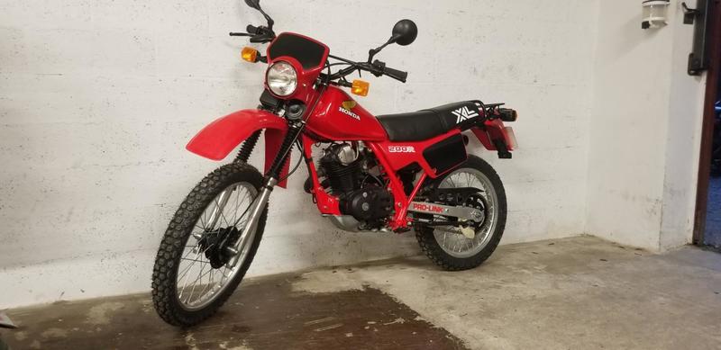 Honda Xl 200 r honda 0200 Xlr 016