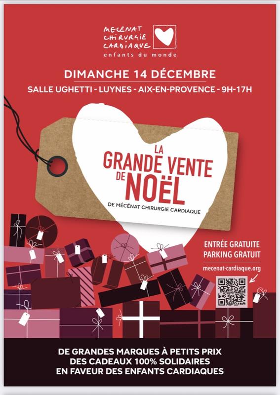Vente de Noël Solidaire - Mécénat Chirurgie Cardiaque