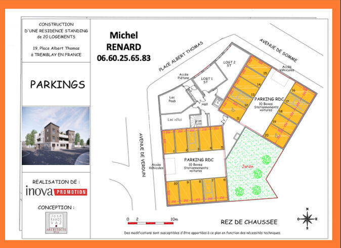 Appartement - 80 m² - 4 pièces