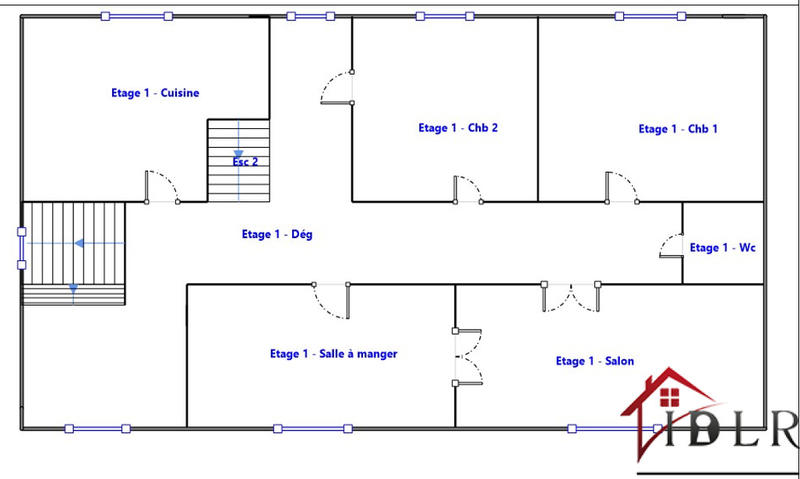 Maison de maîtres - 211 m² - 7 pièces