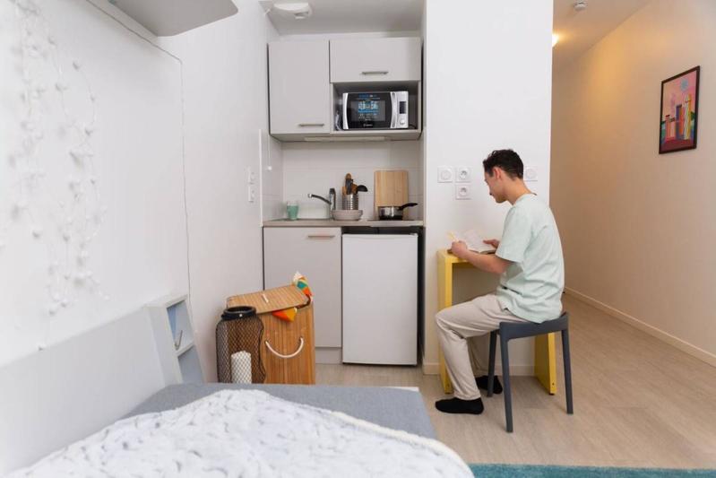 Studio - 18 m² - 1 pièce