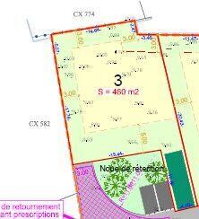 Terrain - 460 m²