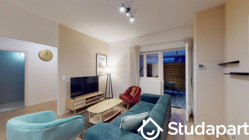 Chambre - 13 m² - 1 pièce