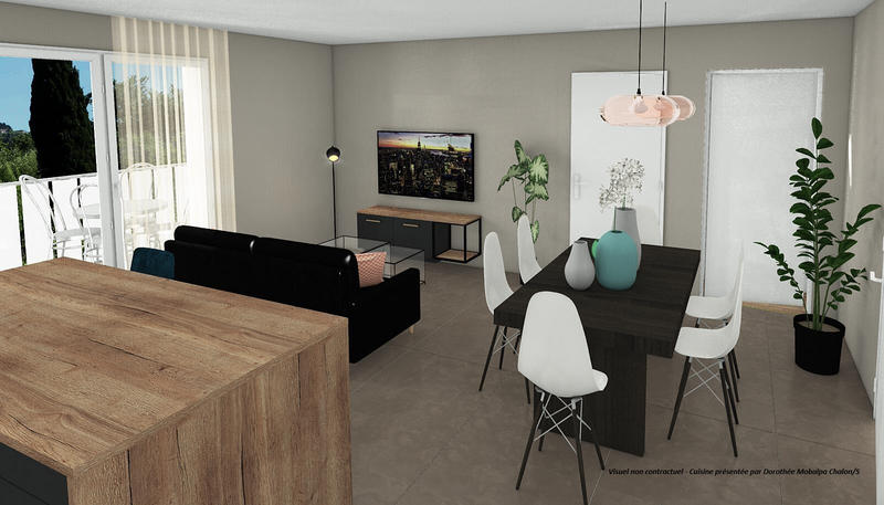 Appartement - 68 m² - 3 pièces