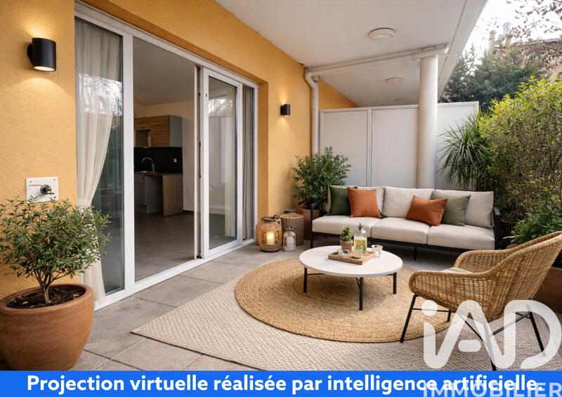 Appartement - 43 m² - 2 pièces