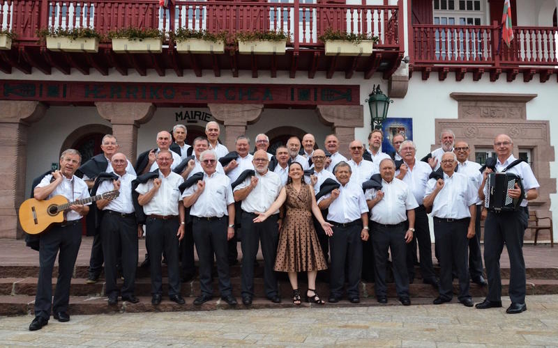 Concert du chœur d'hommes Argileak