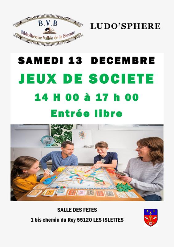 Jeux de société avec Ludosphère