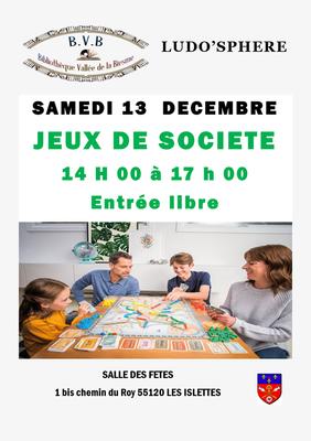 Jeux de société avec Ludosphère