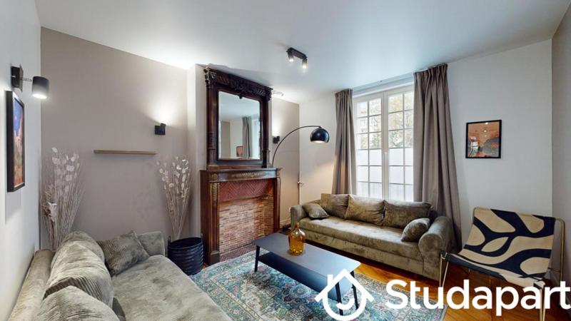 Chambre - 12 m² - 1 pièce