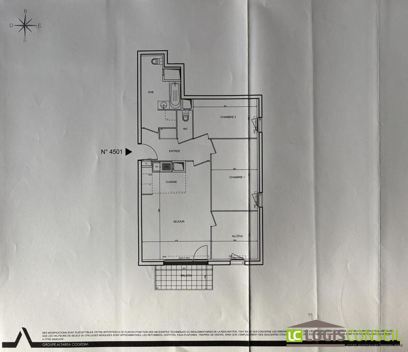 Appartement - 71 m² - 4 pièces