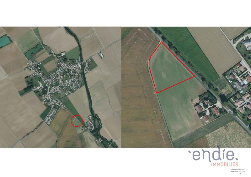 Terrain constructible - 608 m²