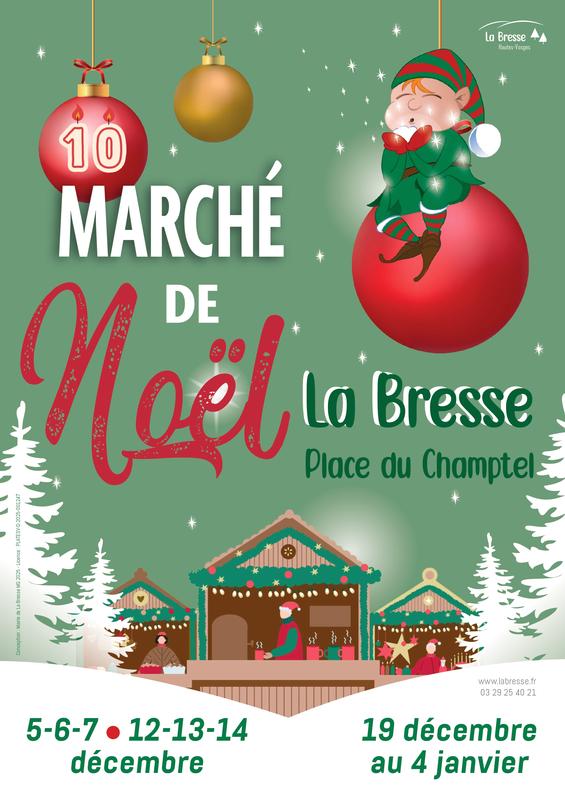 Marché de Noël à la Bresse