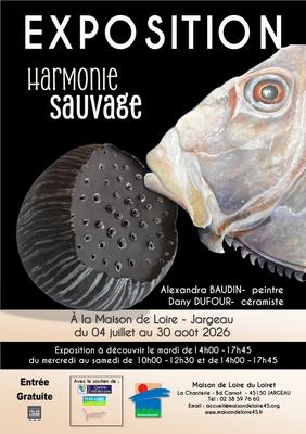 Exposition à la Maison de Loire : Harmonie sauvage