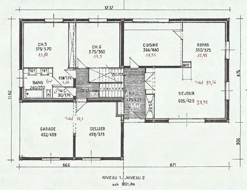 Maison traditionnelle - 186 m² - 7 pièces