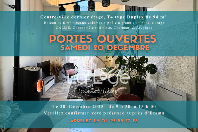 Appartement - 94 m² - 4 pièces