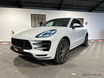 Porsche Macan Turbo 3.6 V6 440ch Pack Performance - Pdk Pasm Pdls + Historique Complet