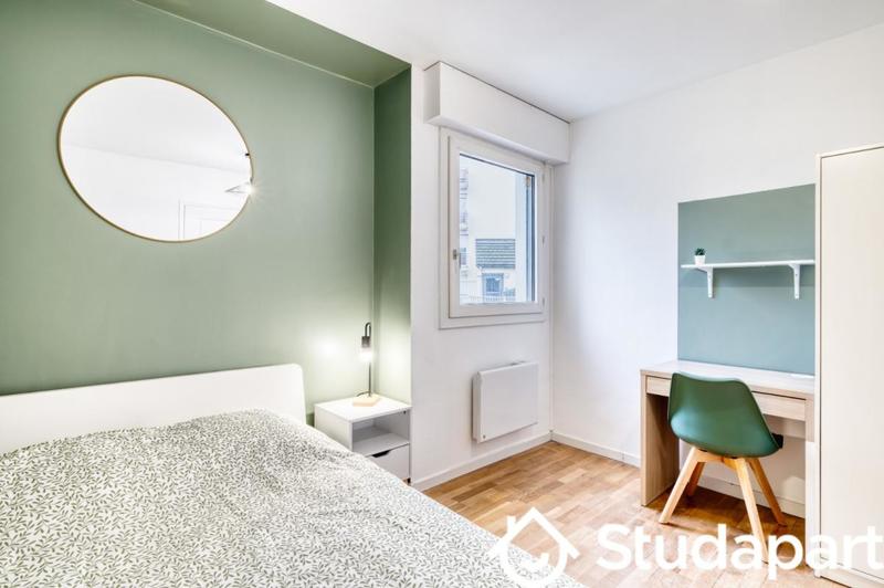 Chambre - 10 m² - 1 pièce