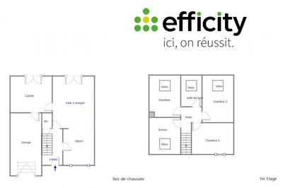 Maison - 99 m² - 5 pièces
