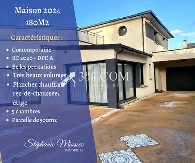 Maison - 180 m² - 7 pièces