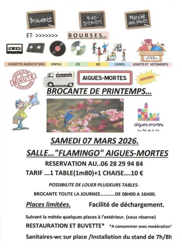 Brocante de printemps - bourses à thèmes