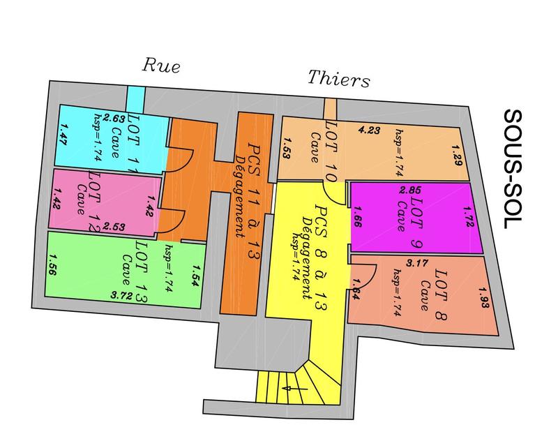 Appartement - 1 m² - 7 pièces
