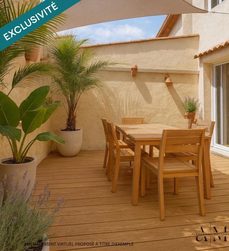 Maison - 66 m² - 3 pièces