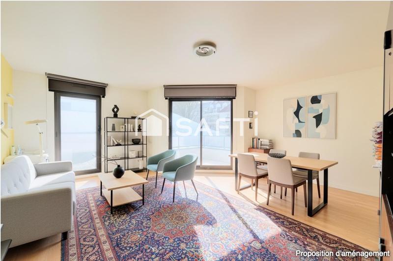 Appartement - 69 m² - 3 pièces