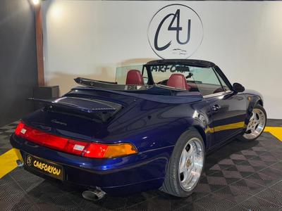 Porsche 911 993 Cabriolet Carrera 3.6 272 ch Jantes Rs Magnesium | Sièges chauffants I Coupe Circuit